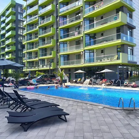 公寓 Ally By The Sea & Spa- Mamaia Nord- Private Parking-In Alezzi Beach Resort 那沃达利
