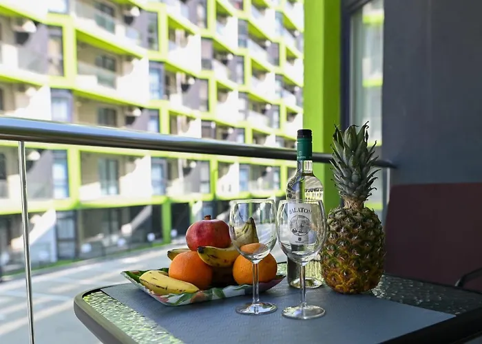 Ally By The Sea & Spa- Mamaia Nord- Private Parking-in Alezzi Appartement