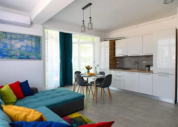 Ally By The Sea & Spa- Mamaia Nord- Private Parking-in Alezzi