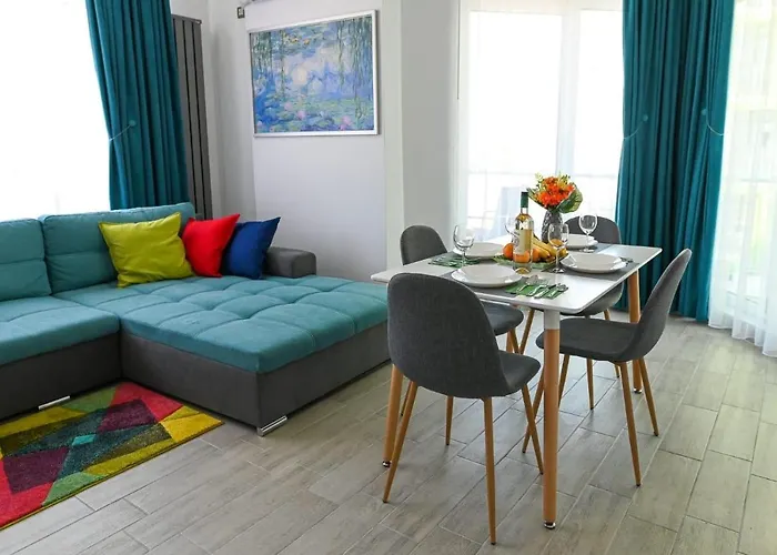 Ally By The Sea & Spa- Mamaia Nord- Private Parking-in Alezzi Appartement *