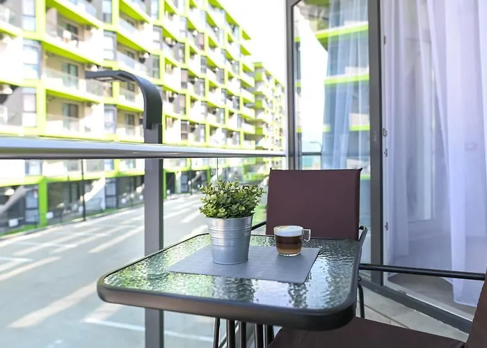 Ally By The Sea & Spa- Mamaia Nord- Private Parking-in Alezzi